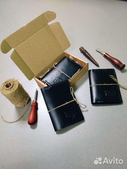 Обложка для документов натуральная