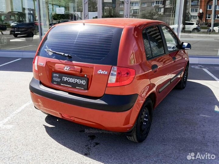 Hyundai Getz 1.4 МТ, 2007, 171 000 км