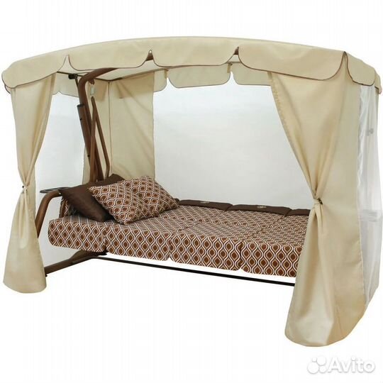 Садовые качели четырехместные 