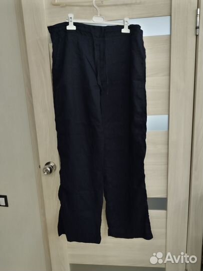 Льняные брюки 54 размера