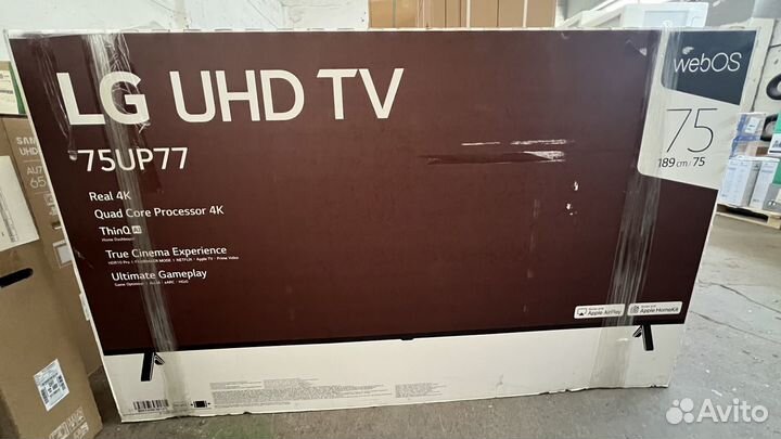 Телевизор LG 75UP77026LB Витринный экземпляр