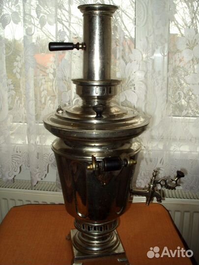 Самовар А М Морозов старинный, антикварный