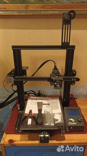 3D принтер creality ender 3 pro с модификациями