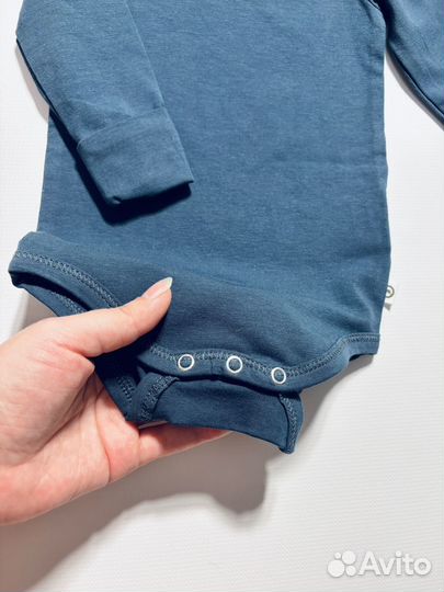 Боди с длинным рукавом 56-62