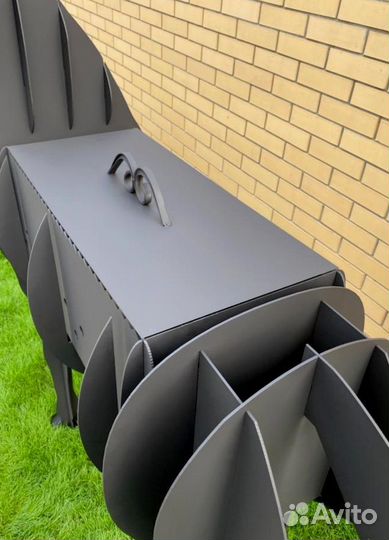 Олень мангал дизайн