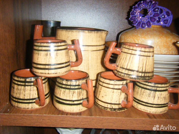 20 век. два коньячных сервиза на 6 персон