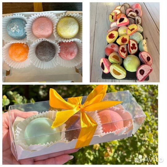 Японский десерт моти