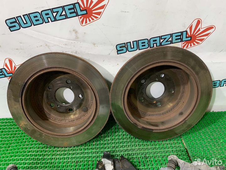 Задние тормоза Subaru Impreza GH8