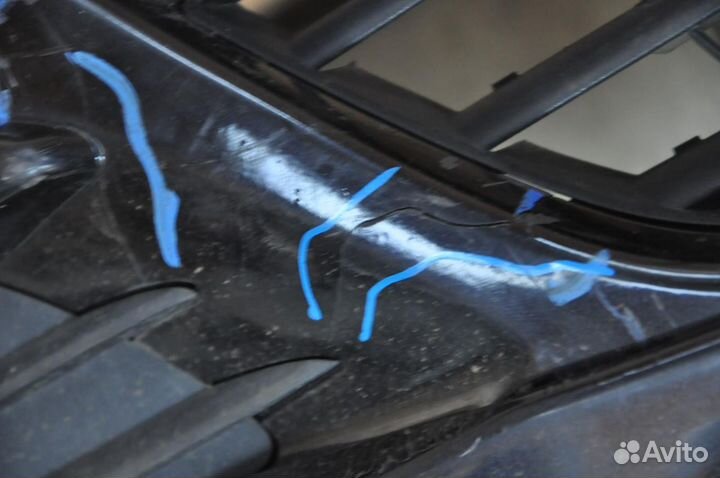 Бампер передний opel Corsa D