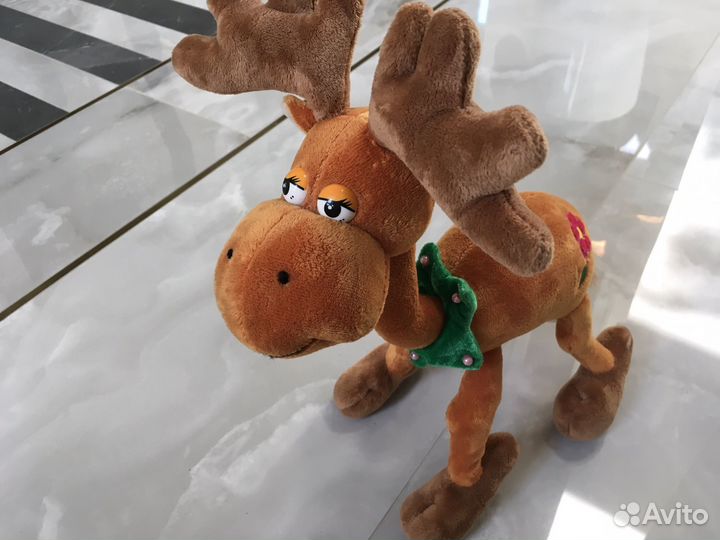 Мягкие игрушки лось