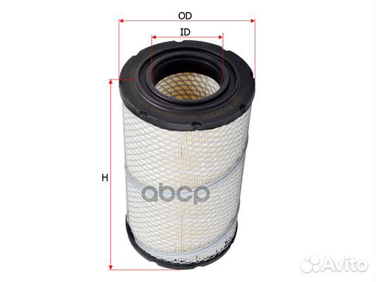 Фильтр воздушный PSA/fiat boxer/ducato/jumper