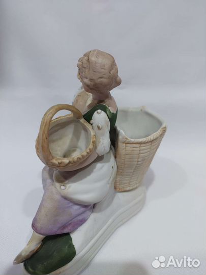 Антикварная статуэтка Германия, бисквитный фарфор
