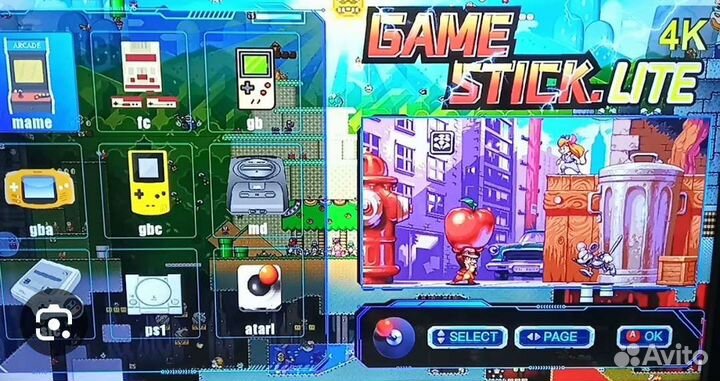 Игровая приставка Game stick lite 64gb