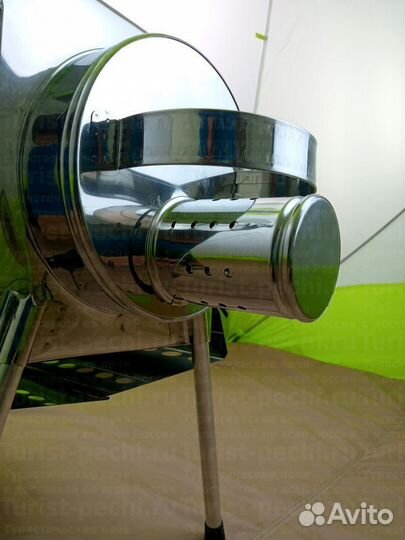 Печь туристическая Средняя на 30 л. c 3Д экранами