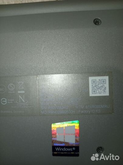 Ноутбук lenovo