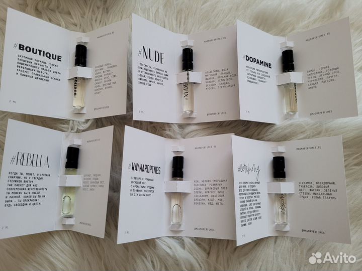 Набор пробников туалетной воды