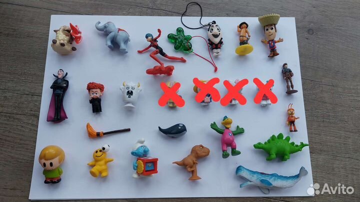 Игрушки киндер сюрприз, чупа-чупс, sweet box