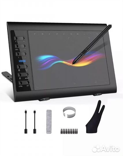 Графический планшет для рисования 250*150mm