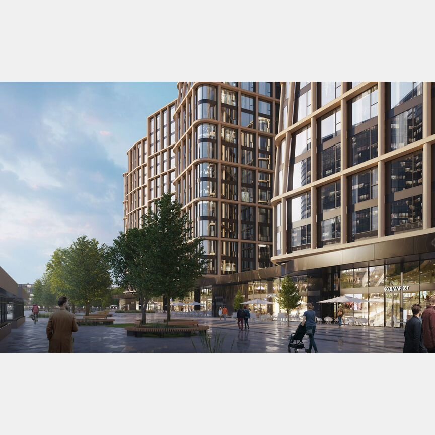 1-к. квартира, 47,4 м², 7/16 эт.