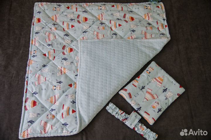 Одеяло коверт для мальчика на выписку