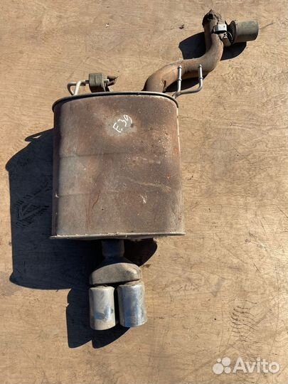 Бмв 5 е39 глушитель