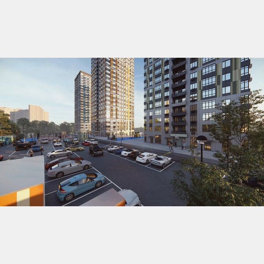 2-к. квартира, 66,6 м², 19/23 эт.