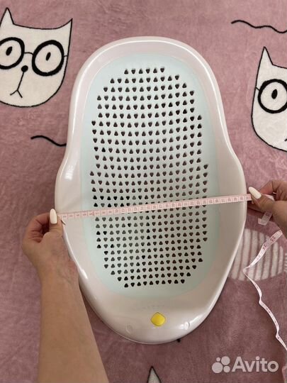 Горка для купания новорожденного + круг