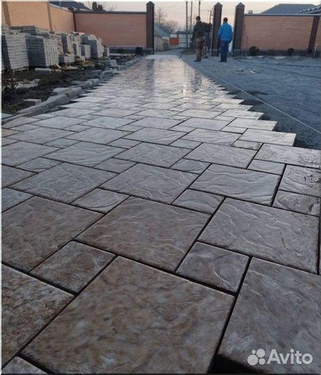 Тротуарная плитка брусчатка