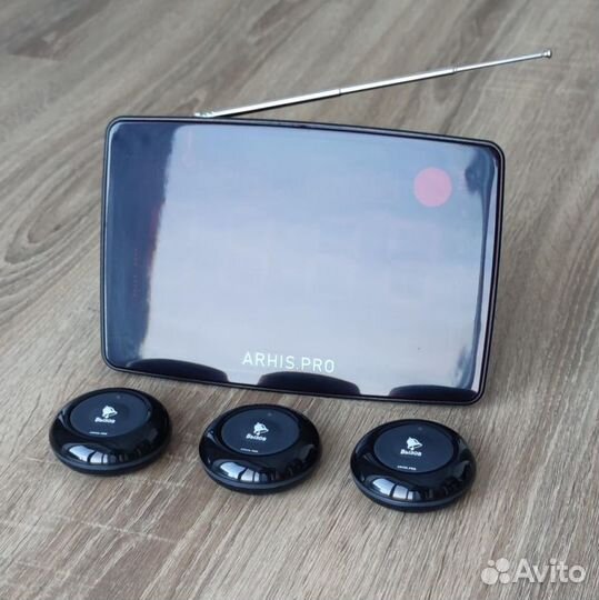 Кнопка вызова официанта, табло вызова - комплект