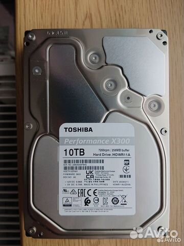 Жесткий диск Toshiba X300 10TB