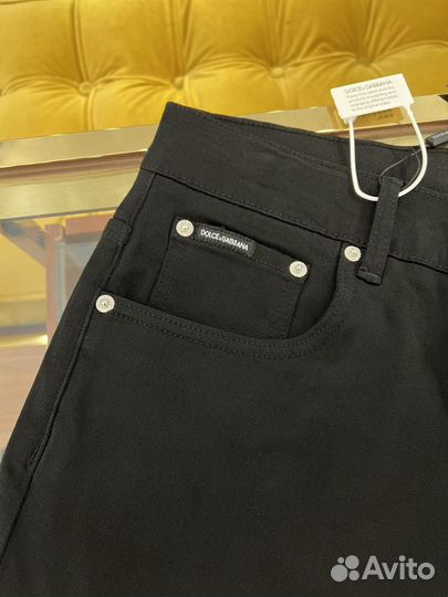 Dolce Gabbana Мужские Джинсовые Шорты Премиум