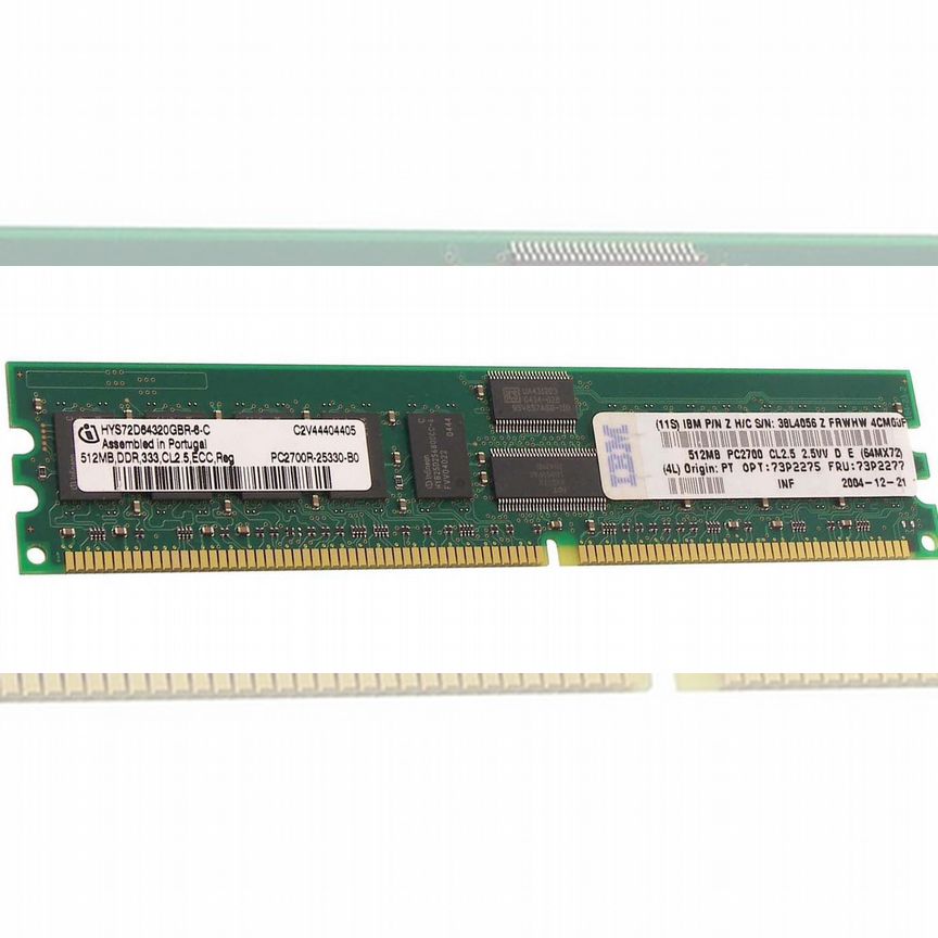 [73P2277] Оперативная Память Ibm 38l4056 Ddr 512mb 73p2277