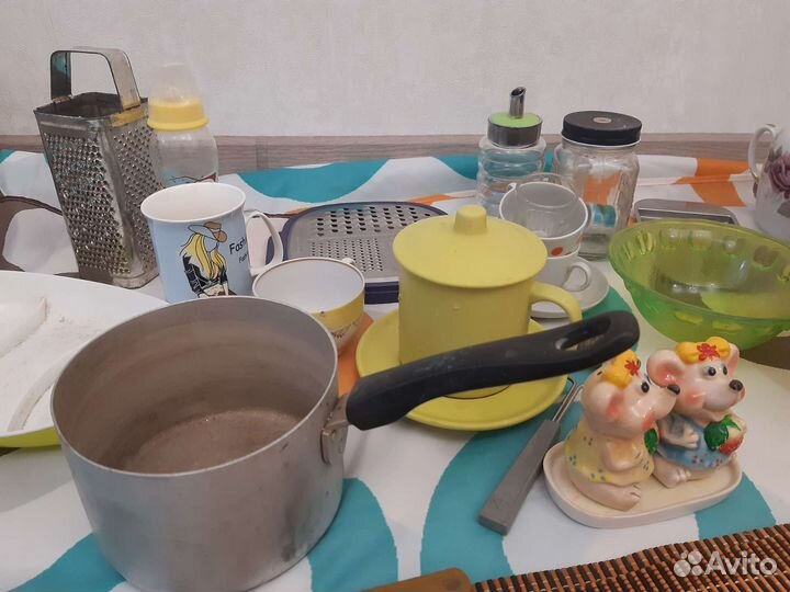 Посуда разная