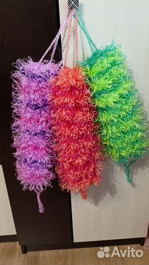 Мочалка ручной работы