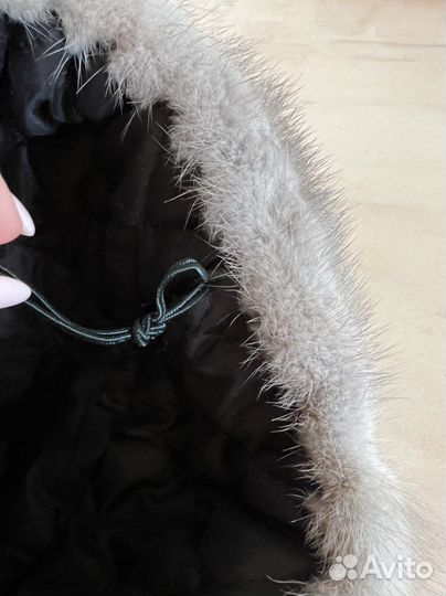 Шапка норковая женская