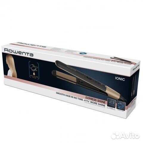 Выпрямитель волос Rowenta Express Shine Argan Oil