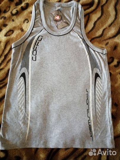 Майка борцовка мужская