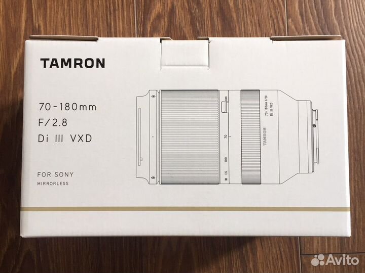 Tamron 70-180mm Di III VXD F/2.8 Sony E