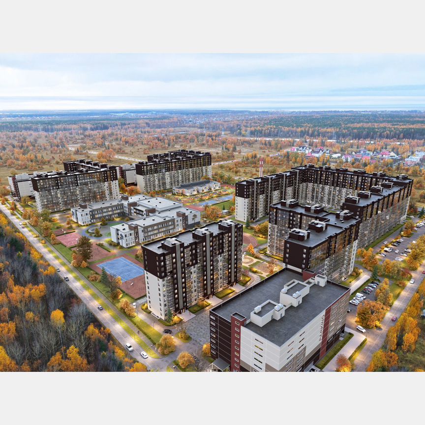 1-к. квартира, 38,9 м², 1/12 эт.