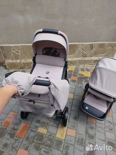 Коляска 2в1 Новая модульная (лёгкая)
