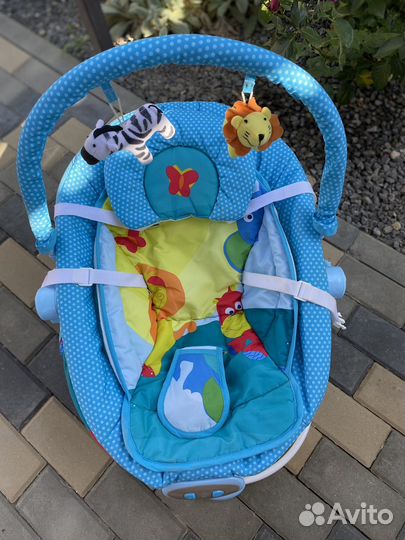Шезлонг+ качель для новорожденных