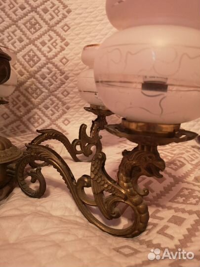 Люстра Югославия дракон