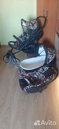 Коляска 3 в 1 авиатор