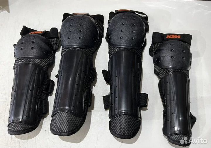 Мото наколенники и налокотники ктм (комплект)