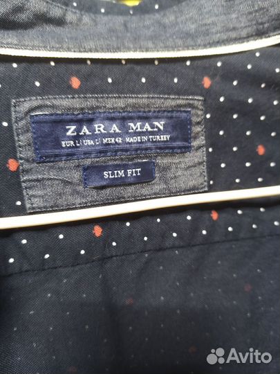 Рубашка мужская zara
