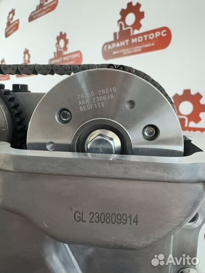 Новый Двигатель (мотор) Kia Ceed Hyundai Solaris