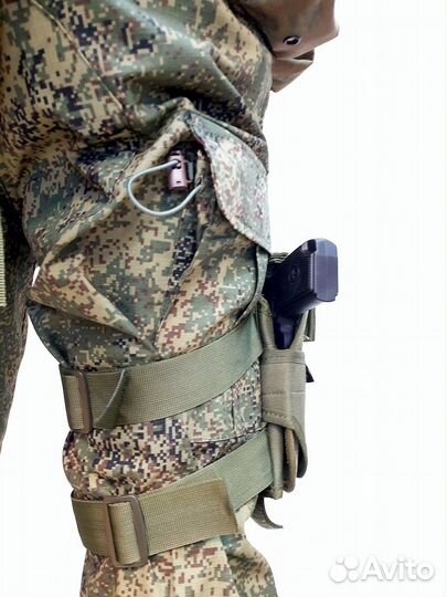 Кобура тактическая для пм олива набедренная