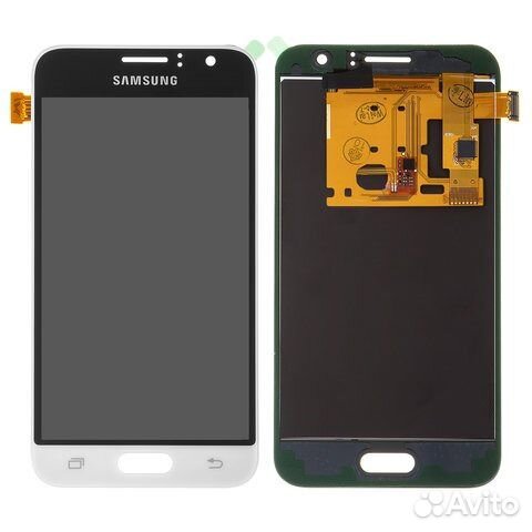 Дисплей Айсотка для Samsung Galaxy J1 белый Oled
