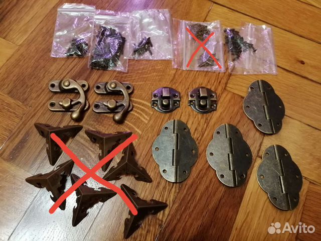 Фурнитура для шкатулок