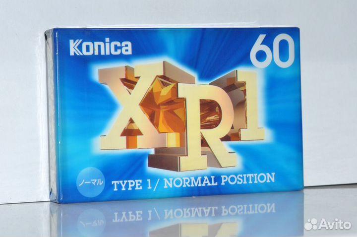 Аудиокассеты Konica XR-1 60 japan market (3911)